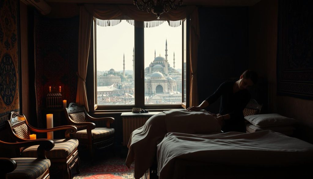 İstanbul'da Türk masajı