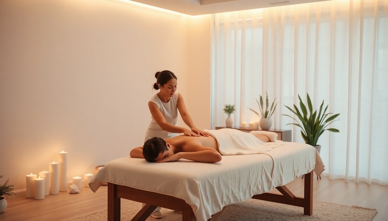 Personal massage scene in Istanbul spa.